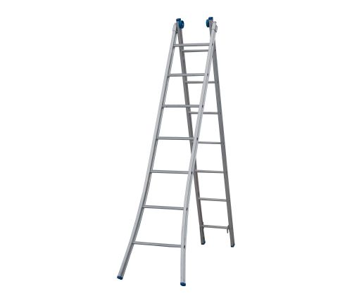 Escada extensiva de aluminio 7 degraus ALUMASA