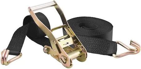Cinta com catraca para amarracao de cargas 1.8m - 0,45T  25mm - ROBUSTEC