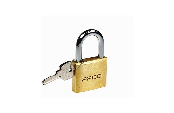 Cadeado PADO latão 25mm