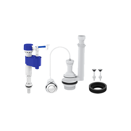 Kit para Caixa Acoplada - Entrada Master Flux e Saida Pneumatico 3x1  - Censi