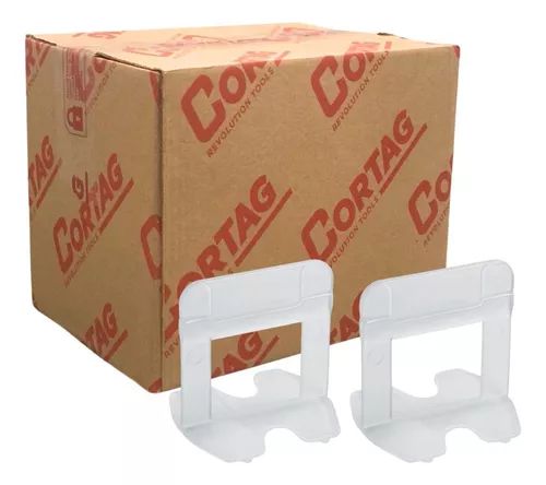 Espacador Nivelador Cortag 1,5mm Smart  500un 62408