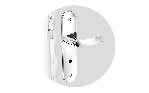Fechadura SOPRANO pali reta ban cromado (40X53)