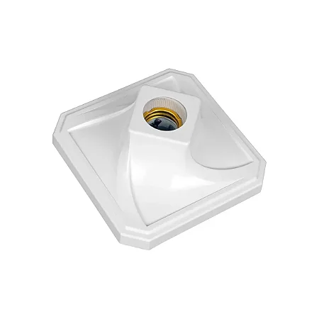Plafonier Quad. Peq/decor Branco E-27 ANNLUX