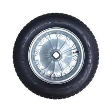 Roda METALOSA c/ pneu camara 3