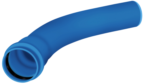 Curva 45° defofo dn 150mm bp