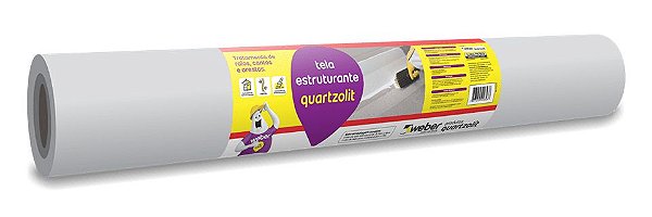 Tela QUARTZOLIT estruturante rolo 73cm de largura x 10m de comprimento