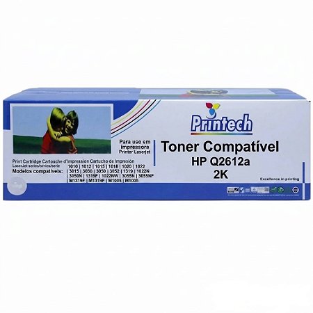Cartucho de Toner Compativel HP Q2612A / 2k Printech*