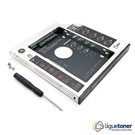 CADDY P/ HD 2,5" 9.5MM EXBOM - HDCA-S095
