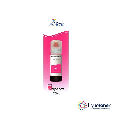 Tinta Compativel Epson Refil ET 544 / 504 Magenta 70 ML Printech