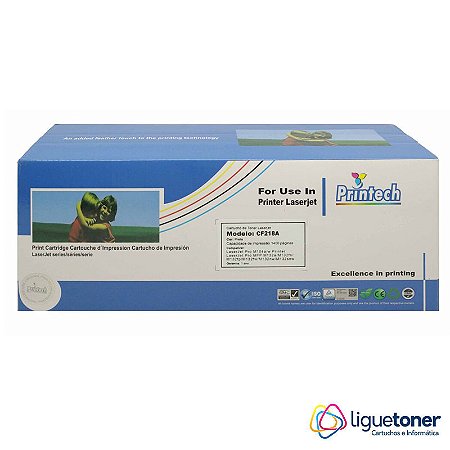 Cartucho de Toner Compatível HP CF218A 1.4K Printech