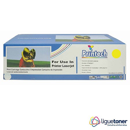 Cartucho de Toner Compatível HP 201A / CF402A YELLOW 1.4K Printech