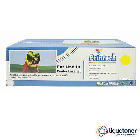 Cartucho de Toner Compatível HP CF412A YELLOW 2.4K Printech