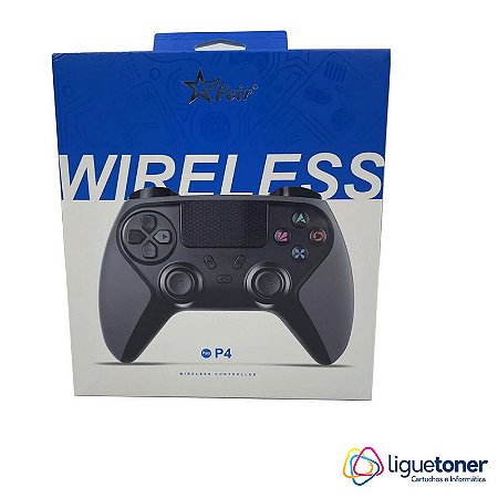 Controle joystick PS4 sem Fio FR-3116 Feir