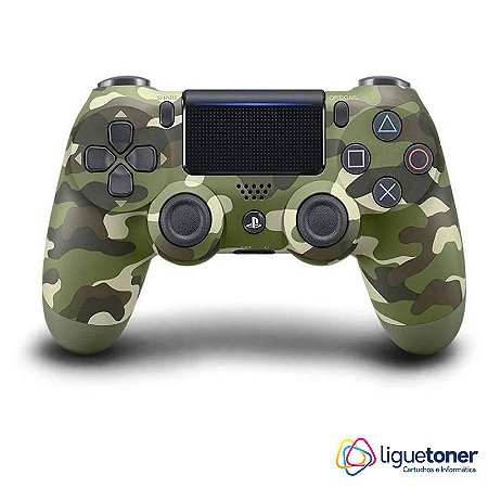 CONTROLE JOYSTICK PS4 SEM FIO FR-227M CAMUFLADO FEIR