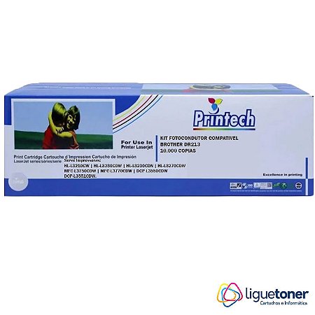 Kit Fotocondutor Compatível BROTHER DR213 18K Printech