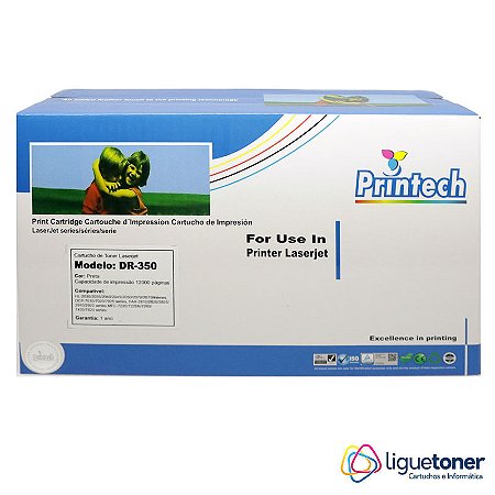 Kit Fotocondutor Compatível BROTHER DR350 12K Printech