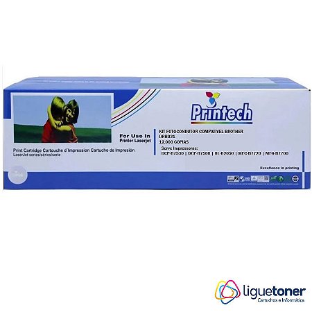 Kit Fotocondutor Compatível BROTHER DRB021 12K Printech