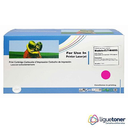 Cartucho de Toner Compatível SAMSUNG CLP315 / M409 MAGENTA 1.0K Printech