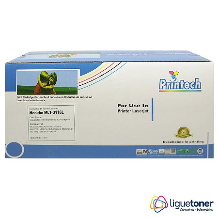 Cartucho de Toner Compatível SAMSUNG D116L 3.0K Printech