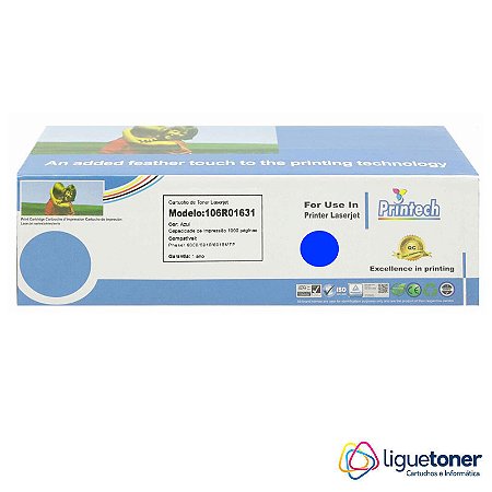 Cartucho de Toner Compatível XEROX 106R01631 6000/6010 CYAN 1k Printech