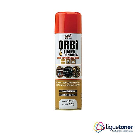 Limpa Contato Eletricos Incolor 300ML/209gr Orbi