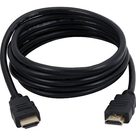 Cabo HDMI 19 pin 1080p 3D 1,8 metros Goldem Cabos