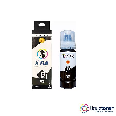 TINTA CORANTE ULTRA PARA EPSON 504 / 544 | BK - 70ml - X-FULL