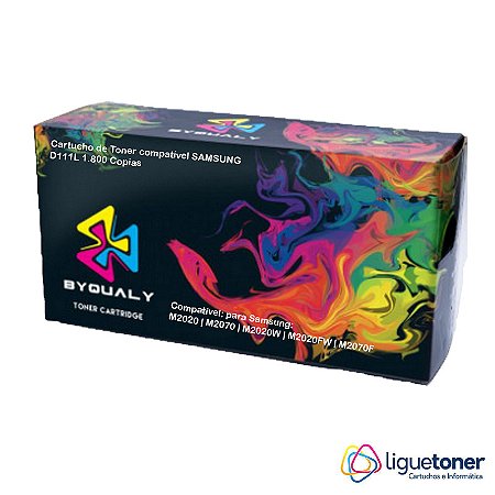 Cartucho de Toner Compatível SAMSUNG D119 / ML1610 / ML2010 / SCX4521 2K Byqualy