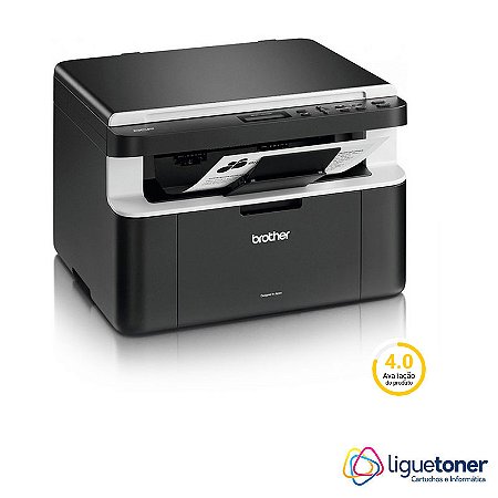 Impressora Brother DCP-1602 Multifuncional Laser Monocromática USADA