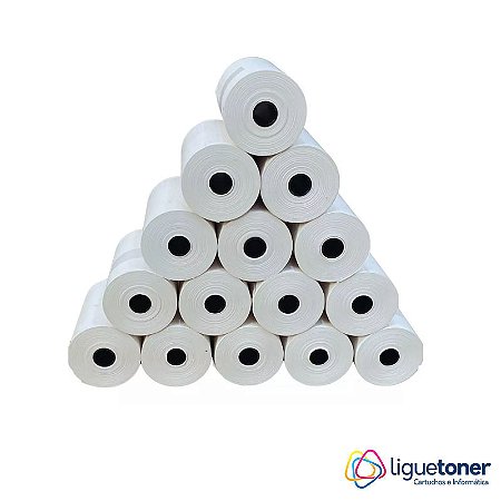 Bobina Termica 80x40 Branca caixa com 30 bobinas