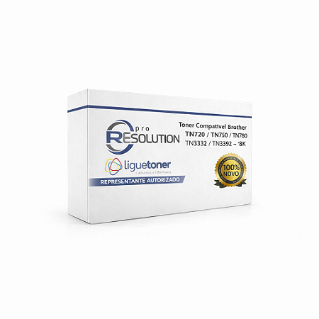 Cartucho de Toner Compatível BROTHER TN720 / TN750 / TN780 TN3332 / TN3382 / TN3392 8k