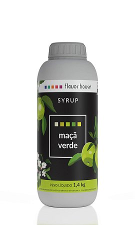 Xarope Maçã Verde Flavor House 1,4Kg