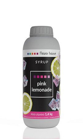 Xarope Pink Limoned  Flavor House 1,4Kg
