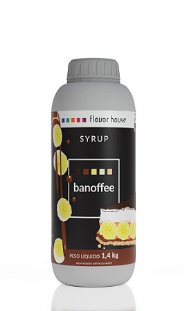 Xarope  Banoffee  Flavor House 1,4Kg