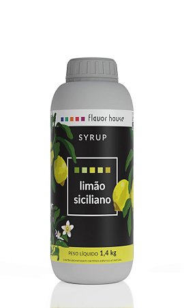 Xarope  Limão Siciliano Flavor House 1,4Kg