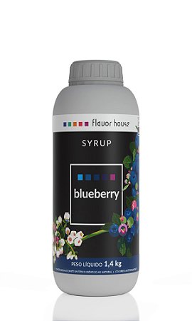 Xarope Blueberry Flavor House 1,4Kg