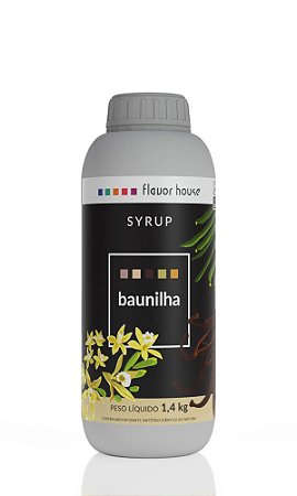 Xarope Baunilha Flavor House 1,4Kg