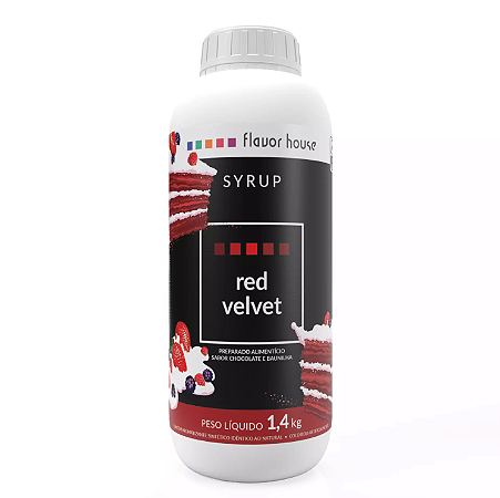 Xarope Red Velvet Flavor House 1,4Kg