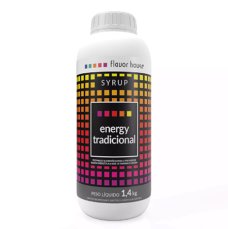 Xarope para Energético Flavor House 1,4Kg