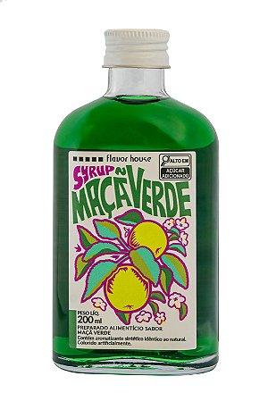 Xarope Maçã Verde Flavor House 200ml