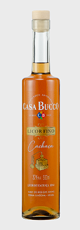 Licor de Cachaça Fino Casa Bucco 500ml
