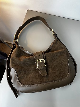 Bolsa Kylie camurça