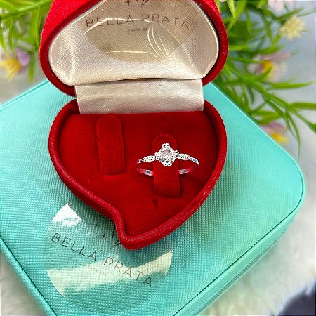 Anel Solitário Silvana