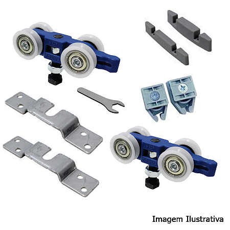Sistema de Porta de Correr Joelini JP700 U10 1 Portas 100kg 11000