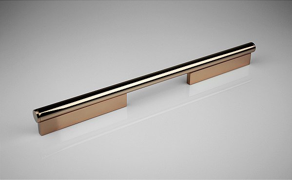 Puxador Sorento 224mm Rose Zen Design