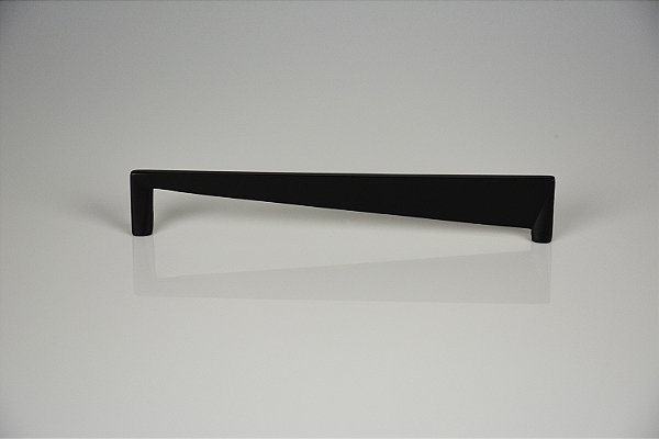 Puxador Moveis Orvieto preto 160mm - Zen Design