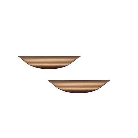 Puxador Concha 64mm - Cobre ZAMAC 50.04.0011-38
