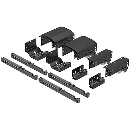 SISTEMA DESLIZANTE DOMINUS 2 PORTAS TOP MEDIO (20-50KG) - ROMETAL