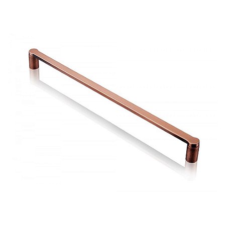 PUXADOR FORSETI 256MM COBRE FOSCO