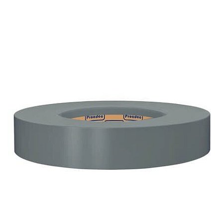FITA DE BORDA PVC CINZA SAGRADO 35MM X 50M- PROADEC